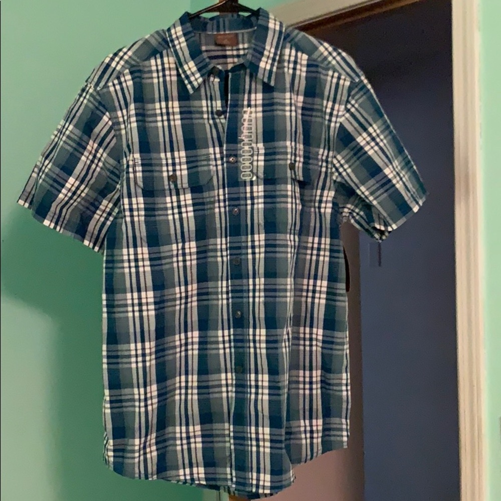 Plaid button up